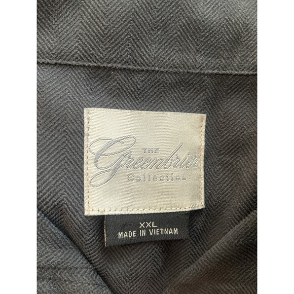 Men’s Charcoal Gray Herringbone Quarter Zip Pullover XXL - Picture 4 of 4